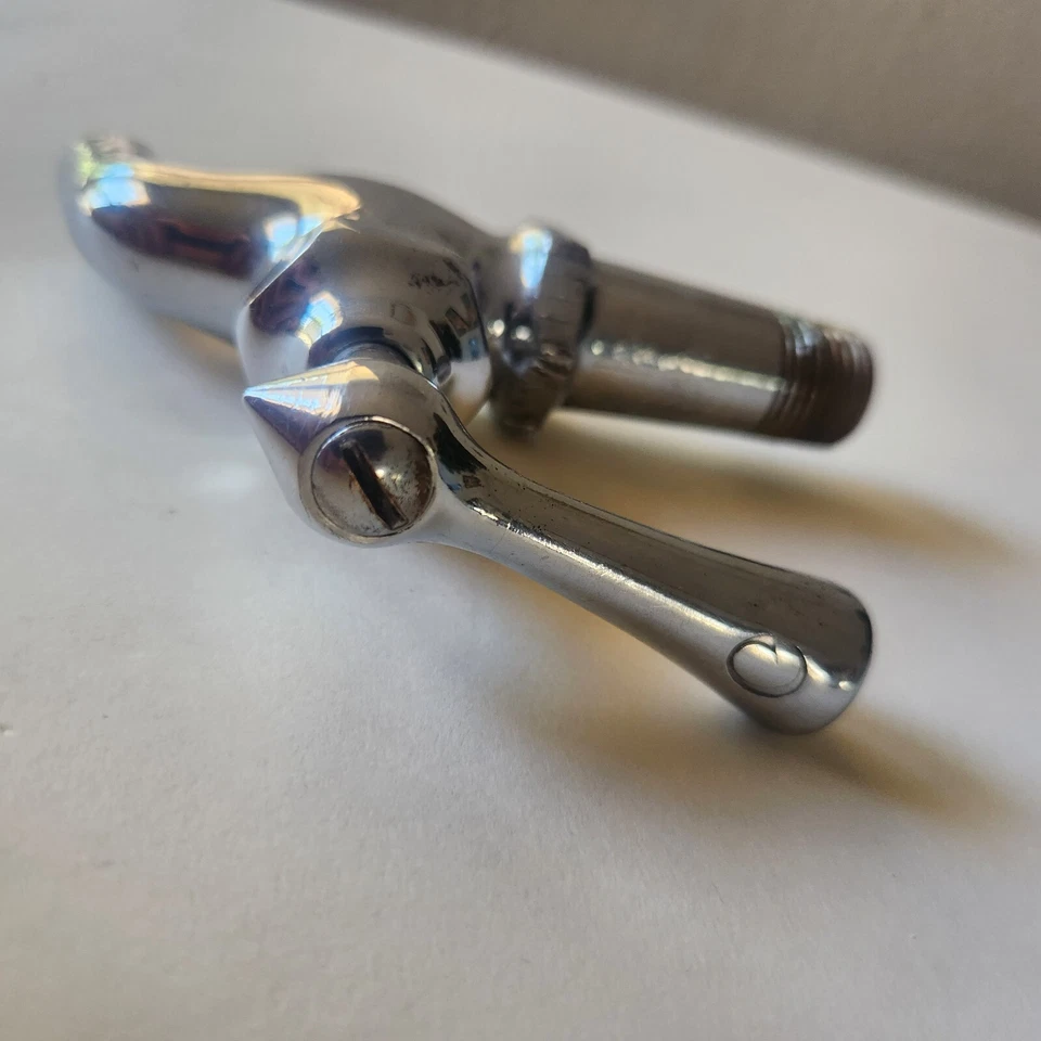 Antiguo Combo Mango de Grillo Repcal Agua Fría Acabado Cromo Latón De Colección  Foto 2 de 4