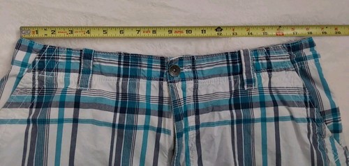 Route66 Cargo Shorts Men's Size 38 Multicolor Plaid Pockets Outdoor - Picture 11 of 12