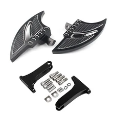 Passenger Floorboards Rear Foot Peg Mount Kit For Harley 93-23 Touring Models