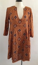 Ecote Trapeze Dress Urban Outfitters Sleeveless Copper  SZ XS