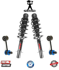 Complete Front Suspension Coil Spring & Sway Bar Fits 99-06 Volkswagen Golf