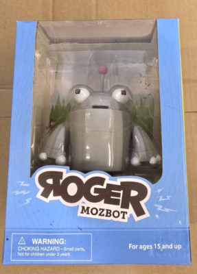Mozbot Roger For Moz By Happy Worker Promotional Vinyl Figure NEW