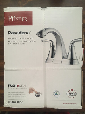 Pfister Pasadena 4'' Bathroom Sink Faucet  F048PDCC Polished Chrome