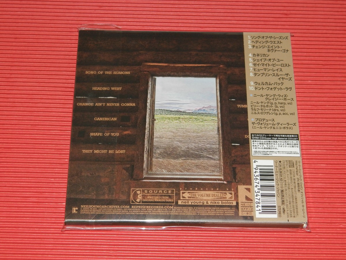 4BT 2021 NEIL YOUNG & CRAZY HORSE BARN JAPAN SHM CD | eBay