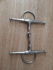 Full Cheek Twisted Snaffle Bit Horse Bit 5.75 In.