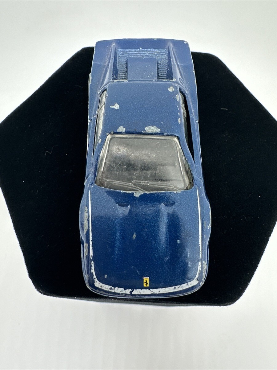 Hot Wheels Ferrari Testarossa F512M 512 Blue Gloss w/Chrome - 1999