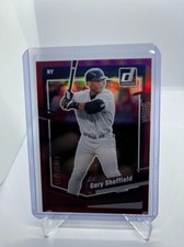2023 Donruss Baseball Base Holo Red #97 Gary Sheffield SP /2023 New York Yankees