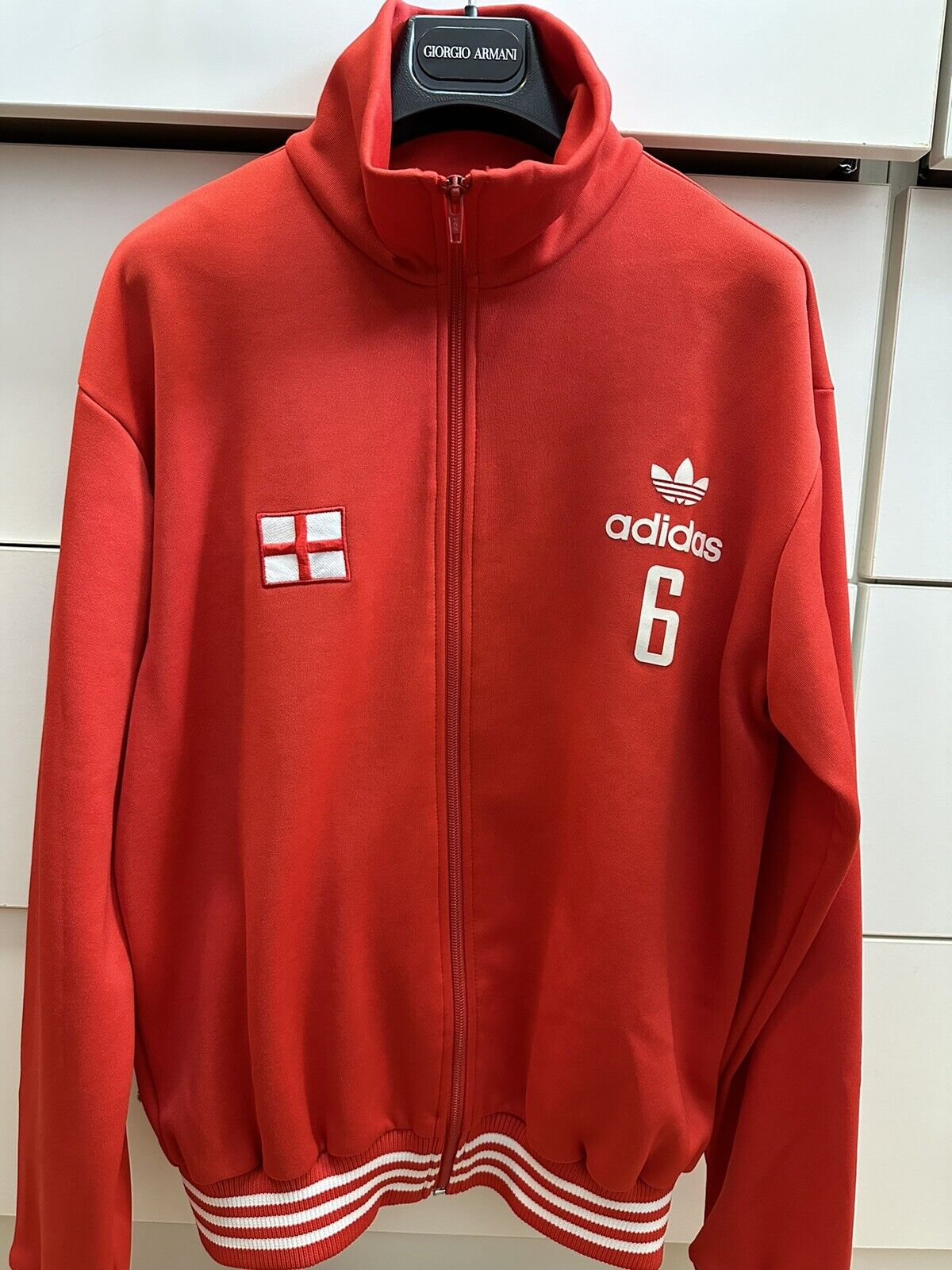 Track Top Tracksuit ADIDAS originals ENGLAND #6 World Cup Football Soccer | eBay