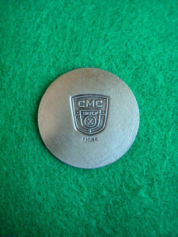 TPC Southwind Red Golf Ball Marker Metal Flat Putting Coin Memphis
