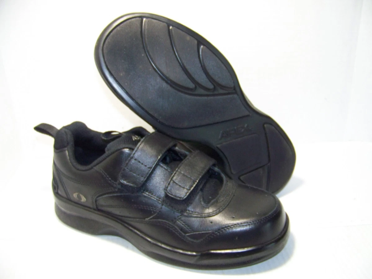 Apex Ambulator G8010M Men s Shoes Black Size 7.5 Wide Diabetic