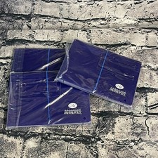 Creative Memories Blue Accordian Supply Organizer for Folders Stickers Lot of 3