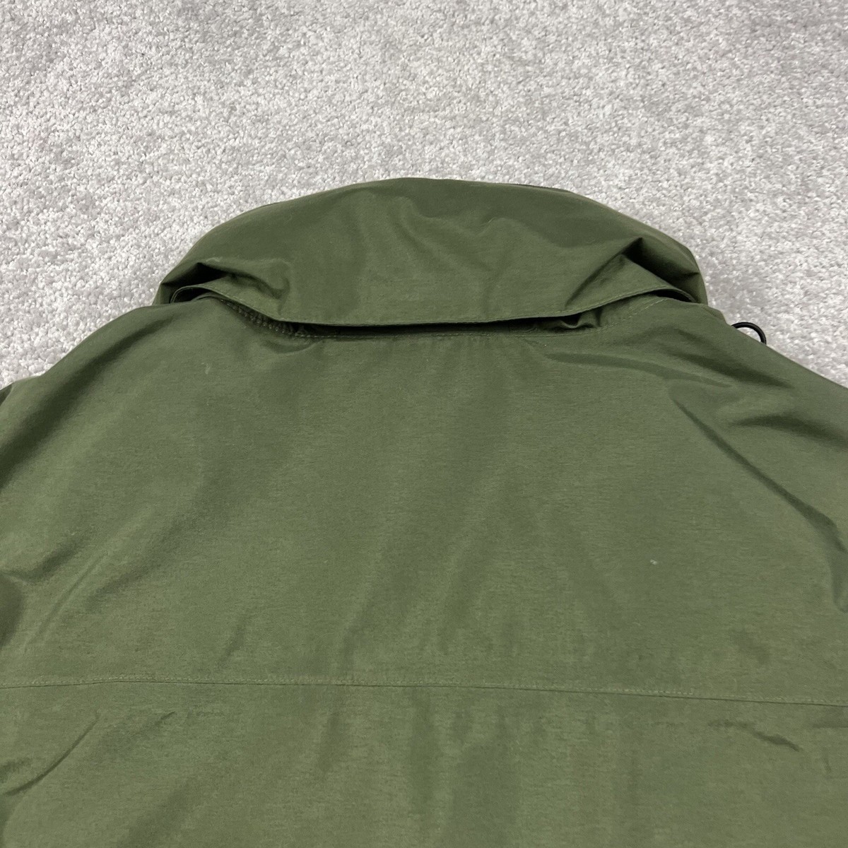 Woolrich Jacket Men XL Moss Green 5411ws Windbreaker Zip Up Hide