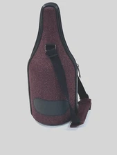 Caddy-O Wine Bottle Carrier Tote Cooler Chill Burgundy Shoulder Strap Corkscrew