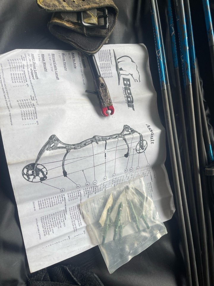 Bear Compound Bow and accessories. eBay