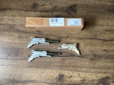 New Genuine OEM Whirlpool Range Oven Door Hinge Kit W10347466 Free Ship