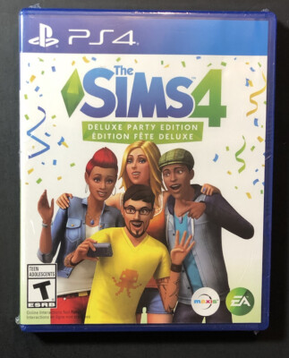 The Sims 4 [ Deluxe Party Edition ] (PS4) NEW