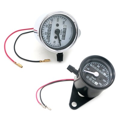 Accurate Data Display Motorbike Speedometer Odometer Meter Retro Modification