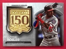 2019 Topps Update Victor Robles 150th Anniversary Manufactured Medallions #AMMVR