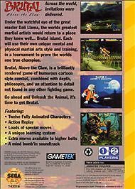 Brutal: Above the Claw (Sega 32X, 1995)