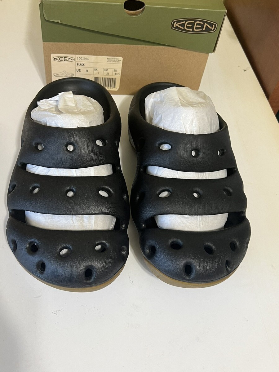 Keen Black Yogui Comfort Clog Mens 8 Womens 10 NEW in Box | eBay display picture 3