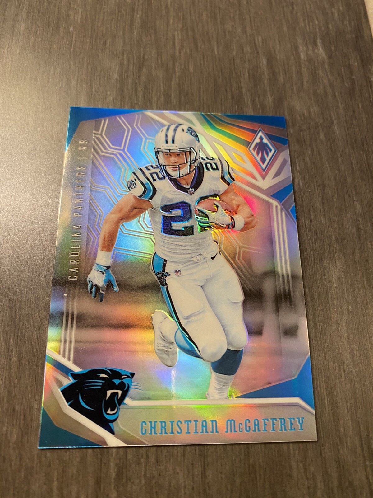 2018 Panini Phoenix Christian McCaffrey #14 - Silver Prizm