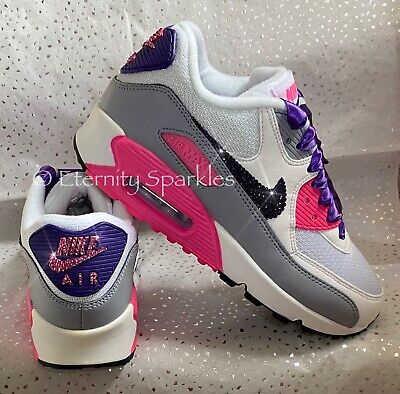 pink and purple nike trainers