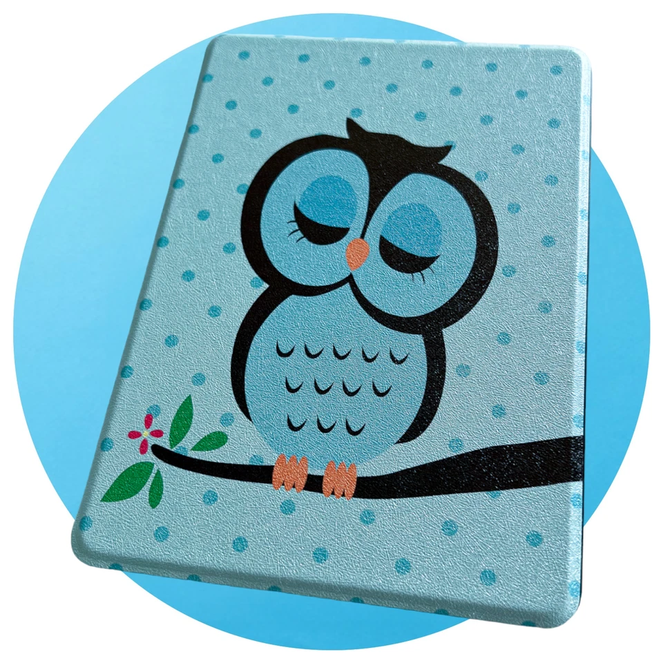 Funda inteligente con temática de búho encantador para Kindle Paperwhite 6,8 pulgadas 11ª generación Foto 2 de 4