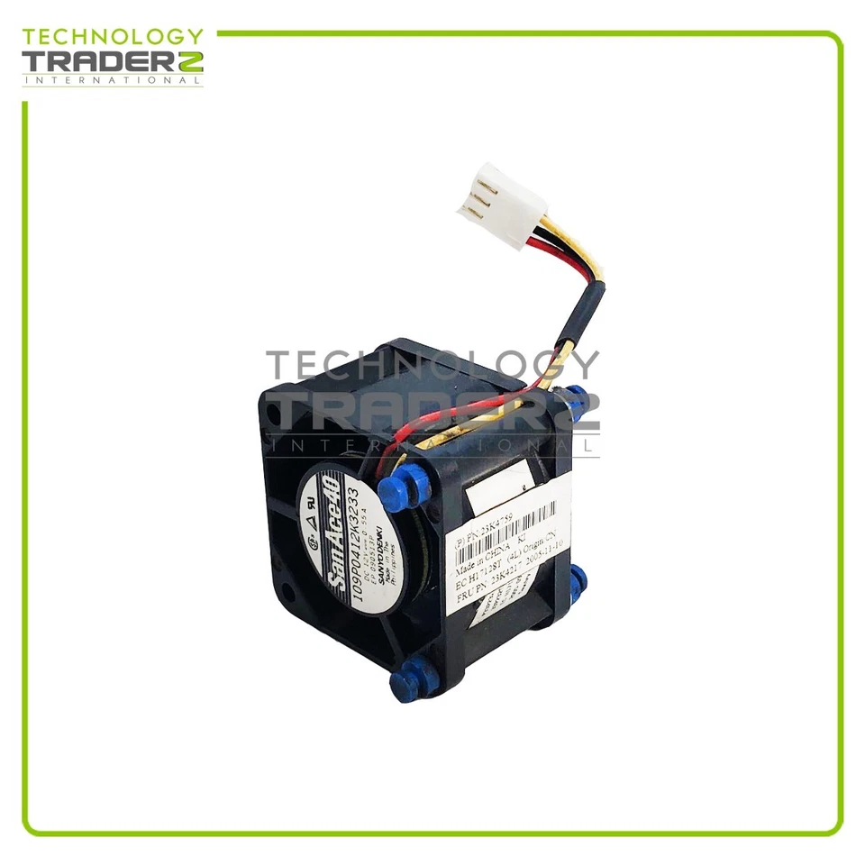 LOT OF 3 23K4759 IBM xSeries 336 3-Pin Cooling Fan Module 23K4217 109P0412K3233 - Image 3 of 3