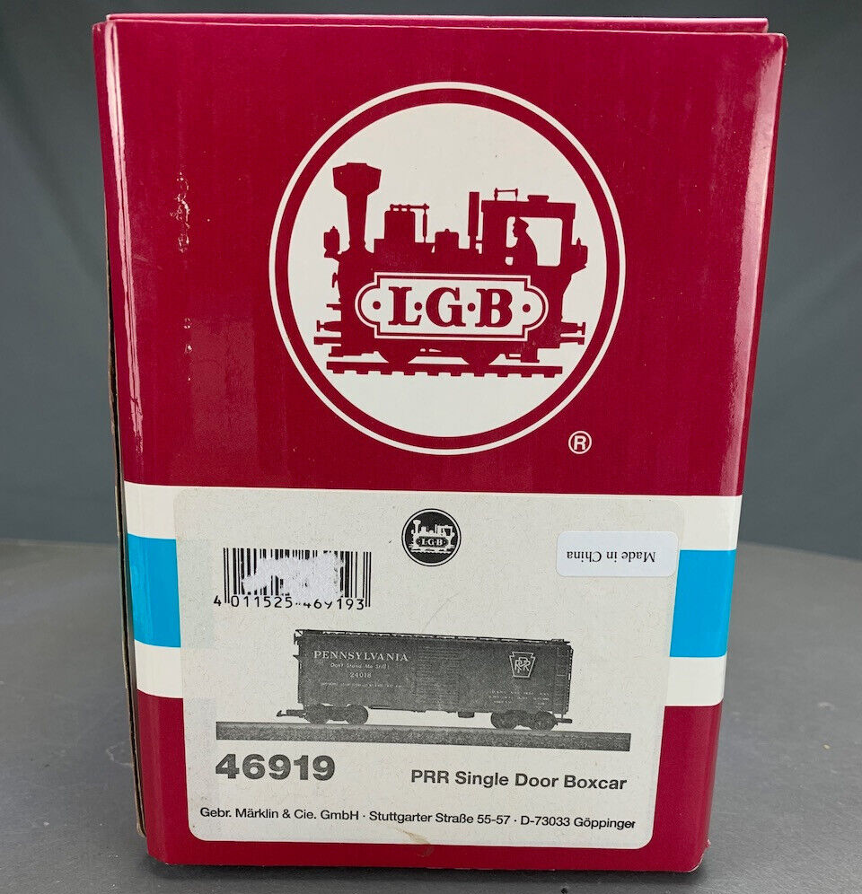G Scale LGB 46919 Pennsylvania Single Door Boxcar G631 LZ | eBay