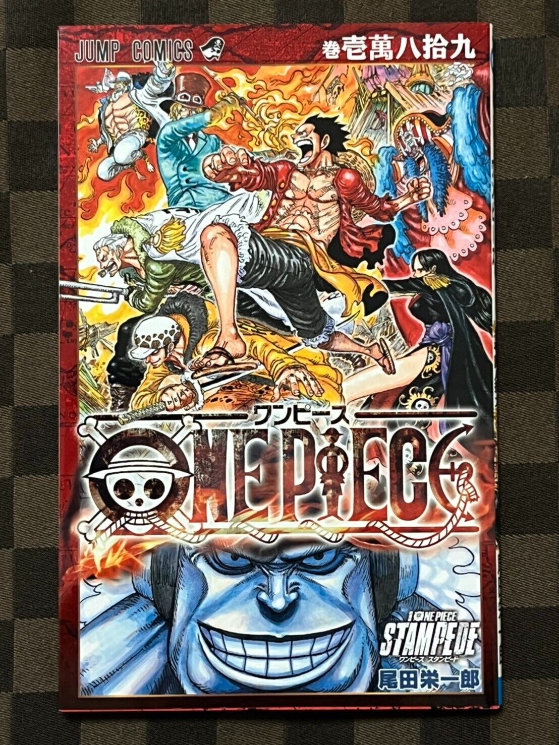 One Piece Film Gold 7.23 Roadshow A4 Clear Folder Anime Manga Japan