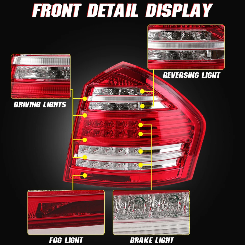 For Mercedes Benz X164 GL350 GL450 GL550 LED Tail Light Rear Brake Lamp/Right - Image 4 of 4