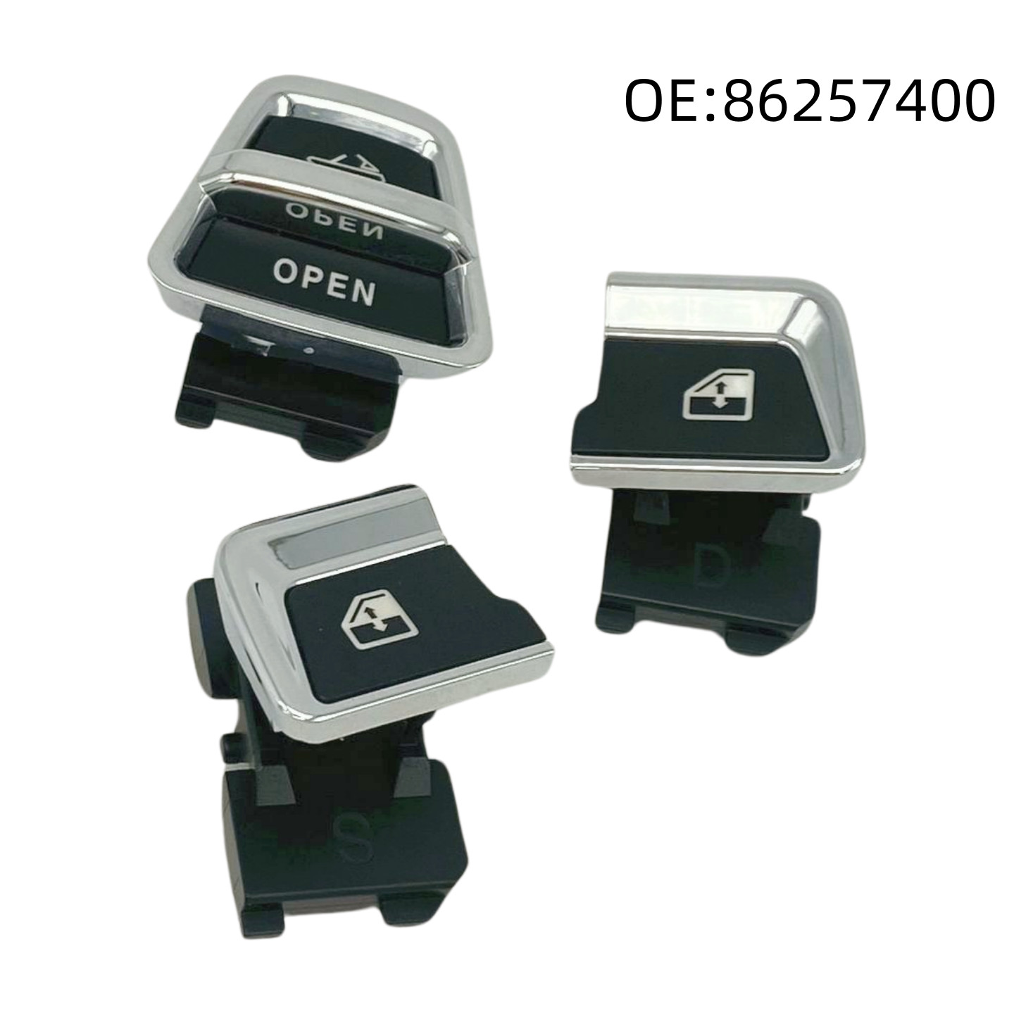 3 Pcs Left Right Window Roof Open Switch Button For Ferrari California 2009-2014