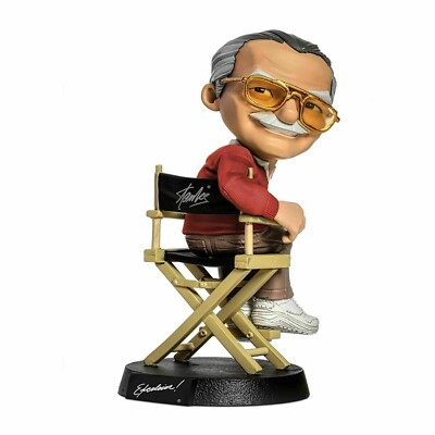 Stan Lee MiniCo Marvel Heroes - Red Sweater - Iron Studios Target Exclusive New