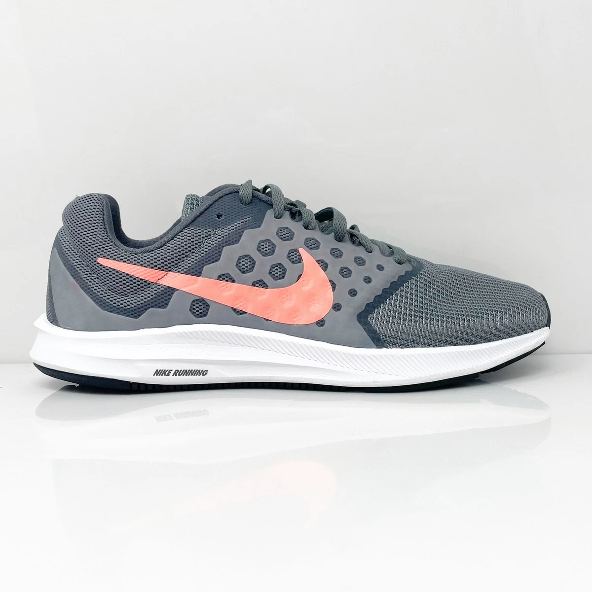 radioactividad Típico Salir Nike Womens Downshifter 7 881585-001 Gray Running Shoes Sneakers Size 7.5 W  | eBay