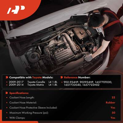 Car Spare Parts Engine Systems Radiator Coolant Hoses Water Pipes For Mercedes-Benz E-Class W212 - Foto 8