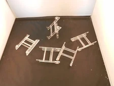CLEAR EASEL STANDS 3" X 2" "NEW" SET OF 5