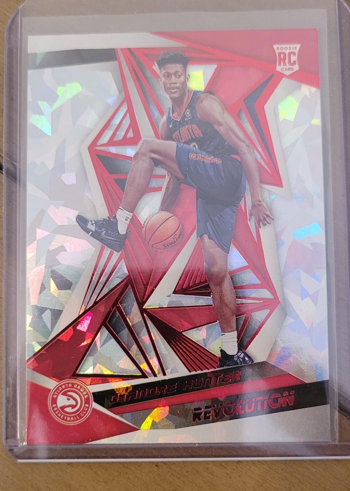De'andre Hunter 2019-20 Revolution Rookie RC Chinese New Year Red Ice