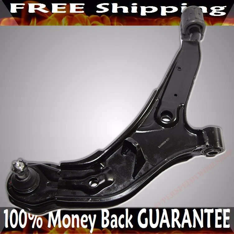 Черные нижние рычаги управления для переднего правостороннего пассажира для Nissan Altima 1998-2001 годов выпуска - Изображение 2 из 4