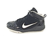 Nike TEAM HUSTLE D5 Basketball Shoes Everyday 454461-010 Youth Sz 6 VG