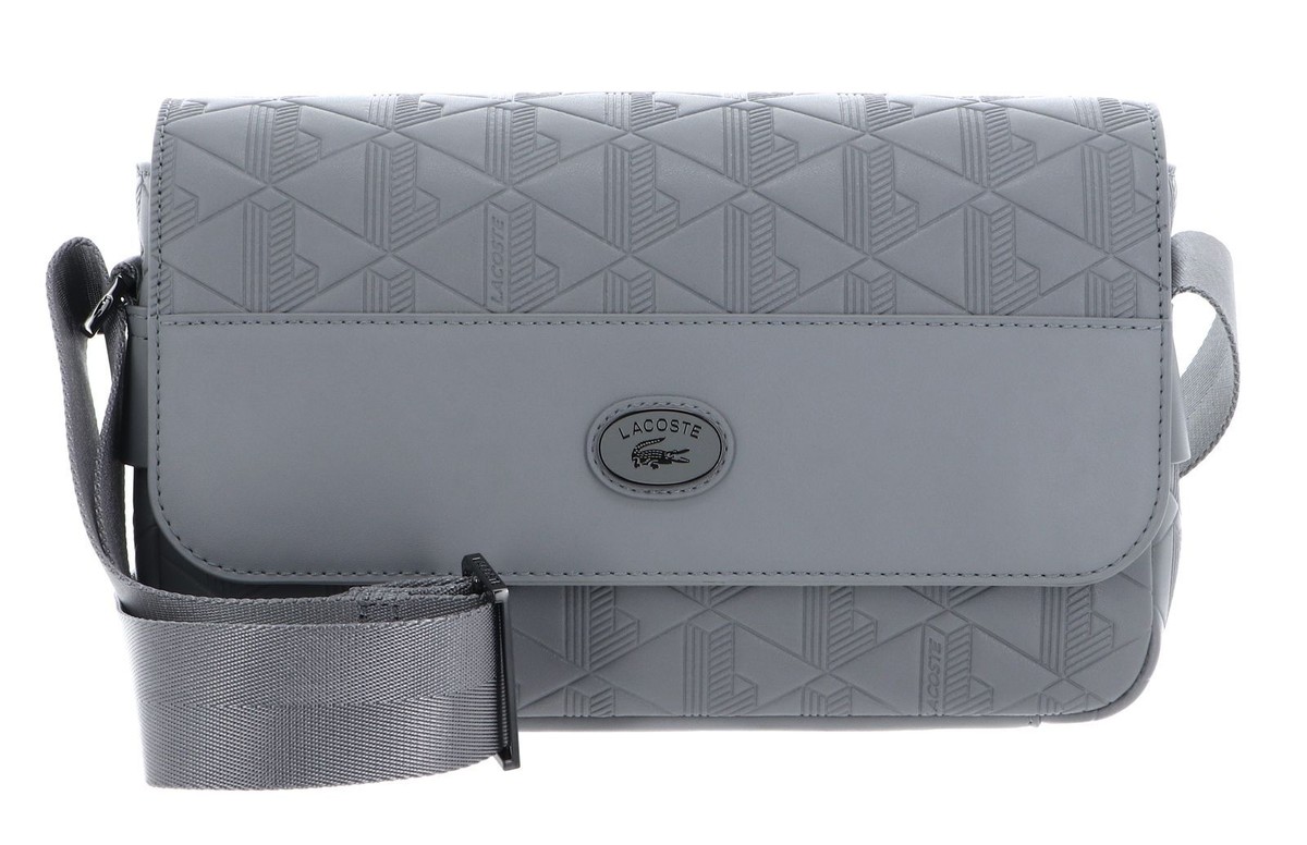 LACOSTE sac à épaule bandoulière Nomogramme Flap Crossover Bag S