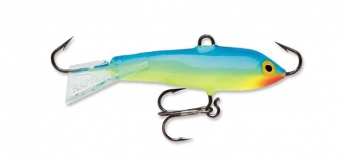 Rapala Jigging Rap 07 W7-PRT Parrot 2 3/4" 5/8 oz Ice Fishing Lure - Afbeelding 1 van 1