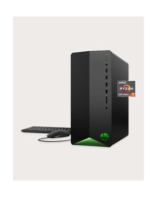 HP Pavilion Gaming Desktop, AMD Ryzen 5700G Processor, NVIDIA