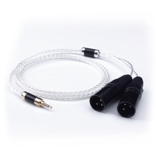 2.5mm TRRS Balanced to2 XLR Male Audio Adapter Cable for Astell&Kern AK240 AK380