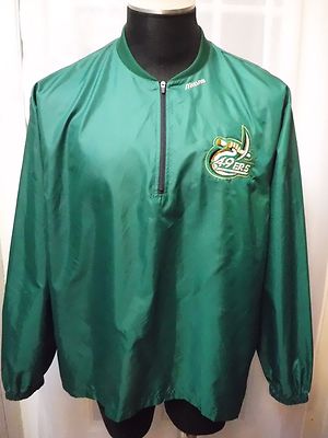Mizuno ''49 ERS'' Green 1/3 Zip Up LongSleeve Windbreaker Jacket Men 38-40M
