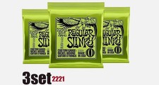 3 SETS ERNIE BALL REGULAR SLINKY 10-46 ELECTR...