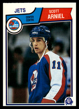 1983-84 O-Pee-Chee Scott Arniel #379 Winnipeg Jets NHL Hockey Base Set