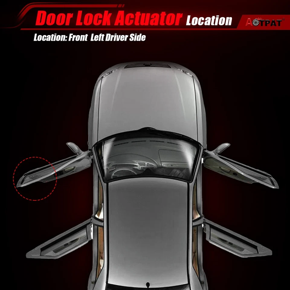 For 08-18 Chrysler 300 Dodge Charger Tailgate Lock Trunk Latch Actuator 931-714 - Изображение 3 из 4