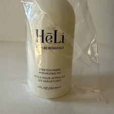 Pure Romance HeLi Stretch Mark Minimizing Oil 4 Fl oz Bottle  NEW