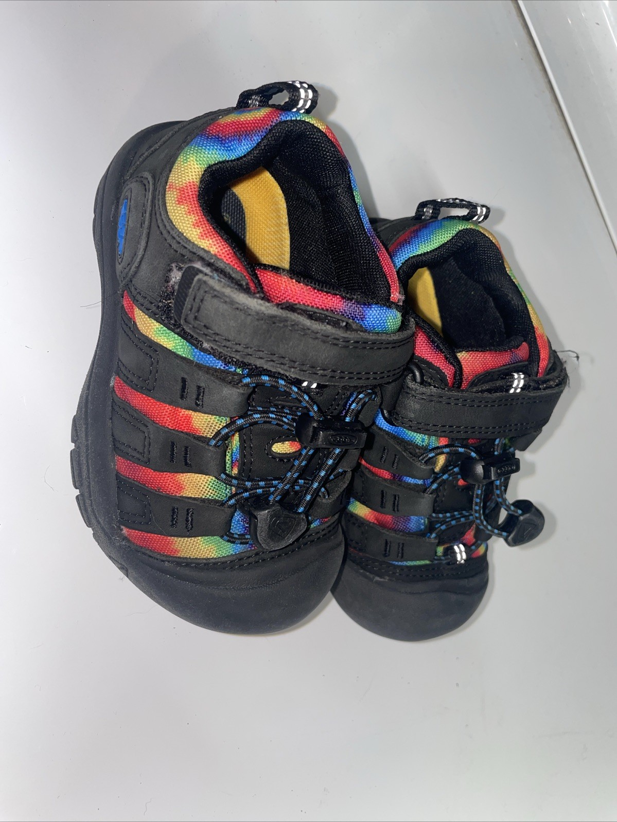 Scarpe sneakers KEEN Newport multicolore tie dye bambino 8C