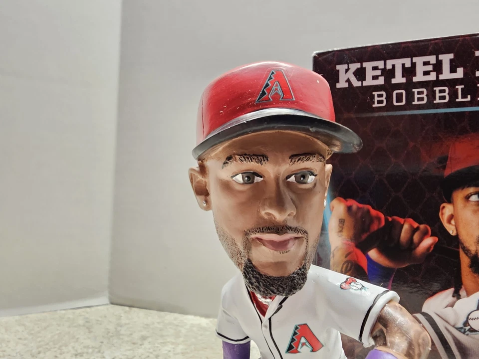 Ketel Marte Arizona Diamondbacks MLB 2025 SGA Bobblehead NIB - Image 2 of 4